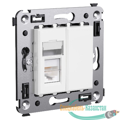 Розетка 1-м RJ-45 СП кат.5e Avanti "Белое облако" DKC 4400463