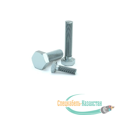 Болт с шестигранной головкой М10х30 DIN 933 BT10-30 сталь (уп.30шт) КМ LO0836