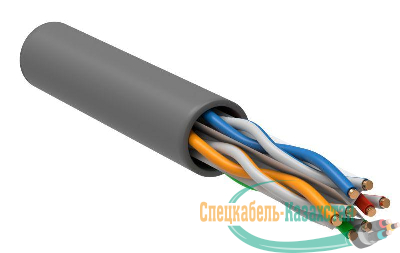 Кабель связи витая пара U/UTP (23AWG) кат.6 4х2 (305м) (м) ITK LC1-C604-111