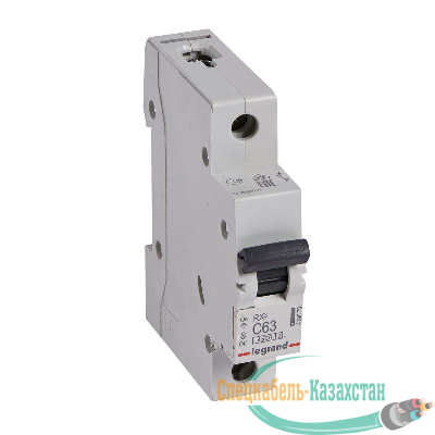 Выключатель автоматический модульный 1п C 63А 4.5кА RX3 Leg 419670