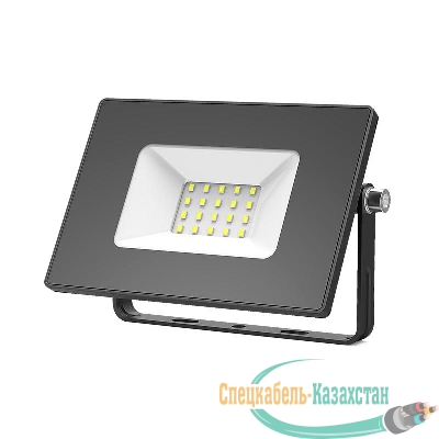 Прожектор светодиодный Elementary 20Вт IP65 6500К черн. Gauss 613100320