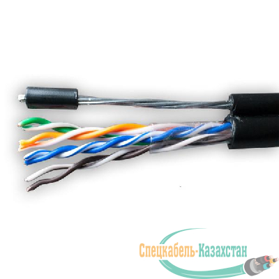 Кабель UTP 4х2х24AWG кат.5е медь с тросом Standart 305м (м) SUPRLAN 01-0322