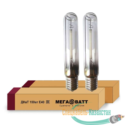 Лампа газоразрядная натриевая ДНаТ 150 E40 (25) МЕГАВАТТ 02935