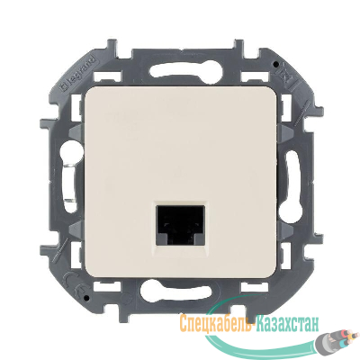 Розетка компьютерная Inspiria RJ45 кат.5E UTP сл. кость Leg 673826