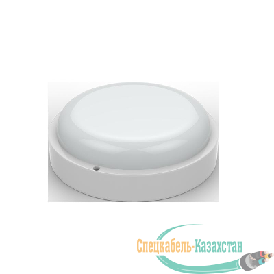 Светильник светодиодный ЖКХ ECO D140х51 8Вт 680лм 4000К IP65 круглый Gauss 126418208