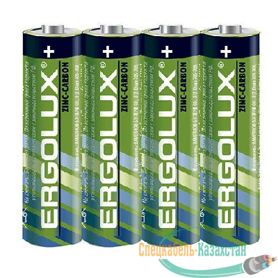 Элемент питания солевой R 6 SR4 R6SR4 1.5В (уп.4шт) Ergolux 12441