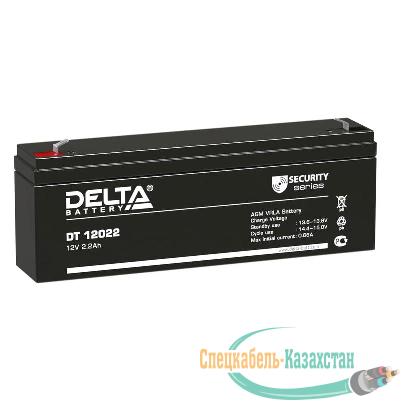 Аккумулятор 12В 2.2А.ч Delta DT 12022