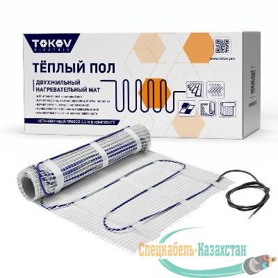 Комплект "Теплый пол" (мат) 150Вт/кв.м 10кв.м TOKOV ELECTRIC TKE-MAT150-1500-10