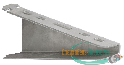 Кронштейн замковый осн.400 сталь IEK CLP1CL-400-1